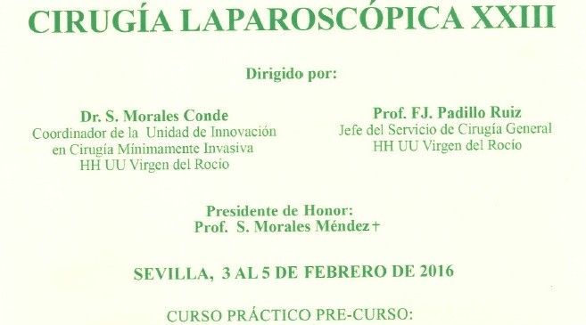 Ponencia del Doctor Lujan en el XXXV curso de actualización en cirugía